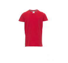 T-Shirt Manica Corta Jersey 150Gr Sunset Kids 3/4 Rosso