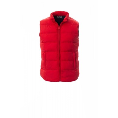 Gilet Imbottito Senza Maniche Poliestere Memory 56Gr Memory Xs Rosso/Nero