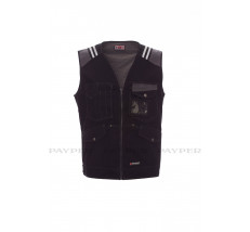 Tucson Gilet Payper multitasche estivo da lavoro 100% cotone Payper